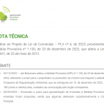 Nota Técnica: Análise do Texto MP 1.150/2022